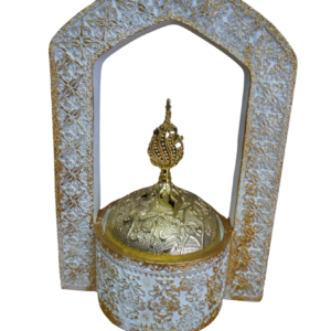 White and Gold burner